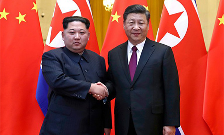 Kim Jong-um en su vista a China Kim Jong-un anuncia las condiciones para la desnuclearización de la península